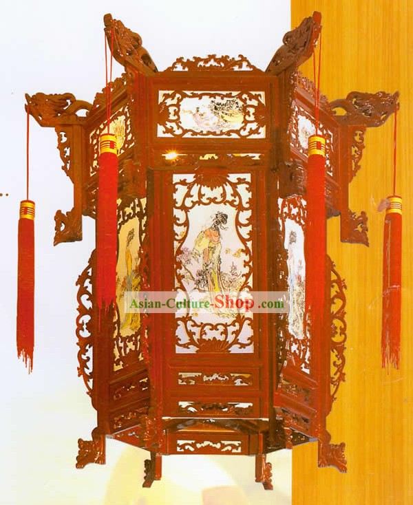 Large Chinese Antique Palace Lanterns