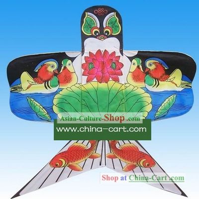 Chinese Classical Hand Made Swallow Kite - Pond