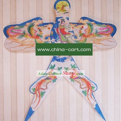 Chinese Classical Hand Painted and Made Swallow Kite - Phoenix