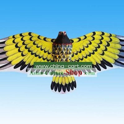 Chinese Traditional Weifang Hand Made Kite - Yellow Eagle
