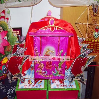 Chinese Traditional Weifang Hand Painted and Made Kite - Mouse Wedding