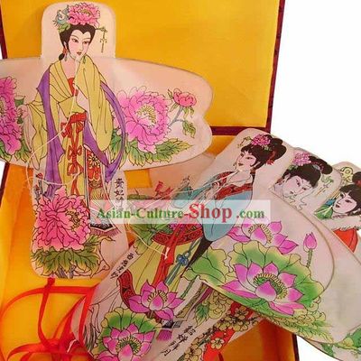 Chinese Classical Hand Painted Kite - Ancient Most Beautiful Four Beauties