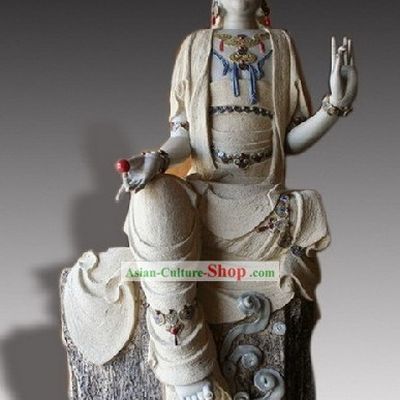 Chinese Classic Shiwan Ceramics Statue Arts Collection - Blessing
