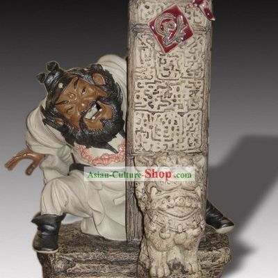 Chinese Classic Shiwan Ceramics Statue Arts Collection -