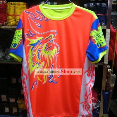 Professional Luminous Dragon Dance and Lion Dance Performance T-shirt