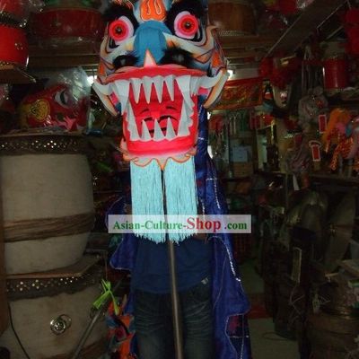 Luminous Single Dragon Costumes with Pole (glow in dark)