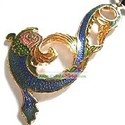 Chinese Traditional Cloisonne Silver Handicraft- Changable Goldfish