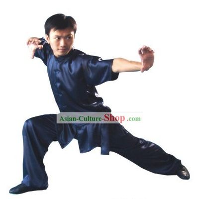Chinese Professional Changquan Long Fist Kung Fu Uniform for Men