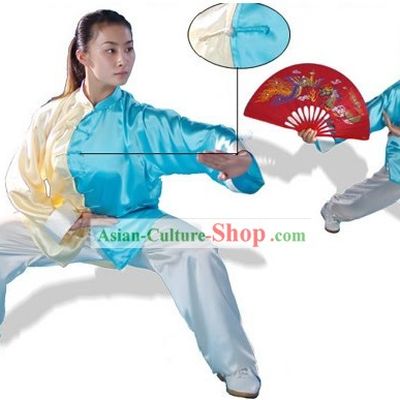 Chinese Professional Tai Chi Male and Female Principle Uniform for Women