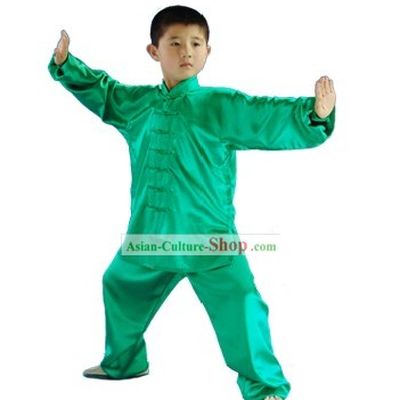 Chinese Professional Kung Fu Practice Uniform for Children