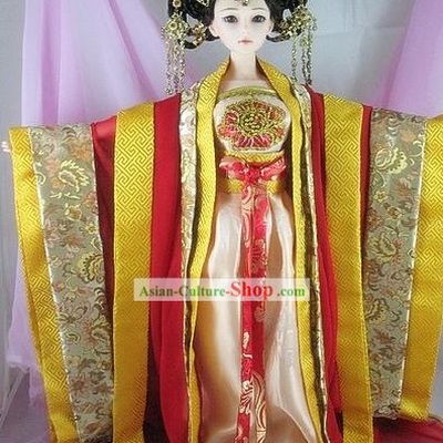 Chinese Ancient Princess Clothing Complete Set
