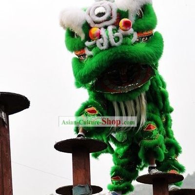 Competition and Parade Southern Lion Dance Costumes Complete Set