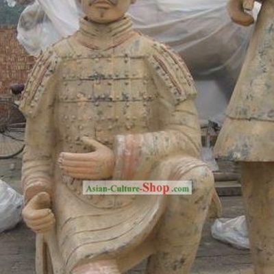 Xian Classical Terra Cotta Kneeling Warrior(exactly the same as the antique)