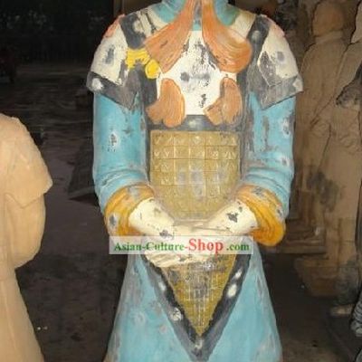 Coloured General Terra of Cotta Warrior