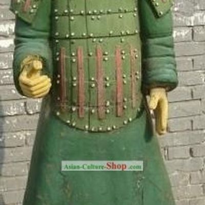 Colored Military Officer of Terra Cotta Warrior