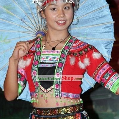 China Miao Minority Dance Costumes