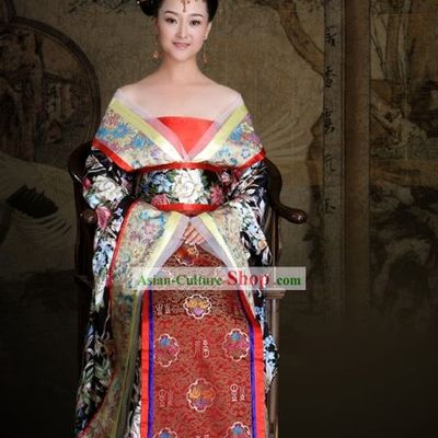 Chinese Ancient Tang Costume Complete Set for Women