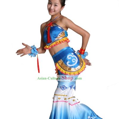 Chinese Traditional Dance Costumes Complete Set