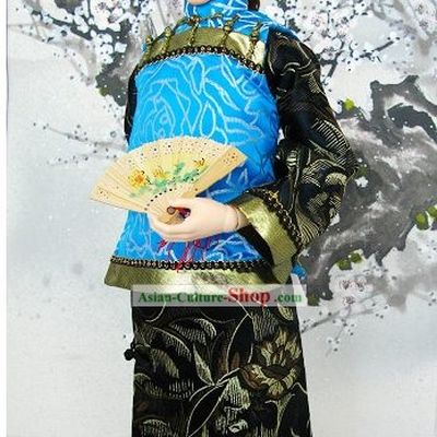 Ancient China Qing Dynasty Chieftain Costumes for Men