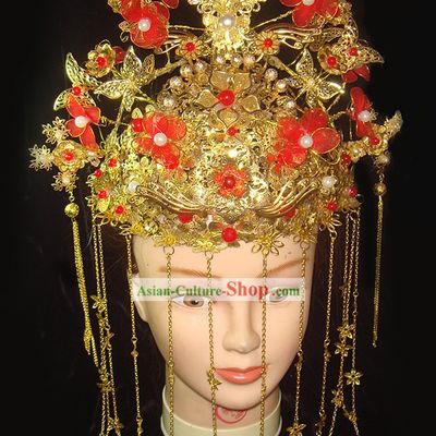 Chinese Classical Empress Festival Celebration Hair Decoration Complete Set