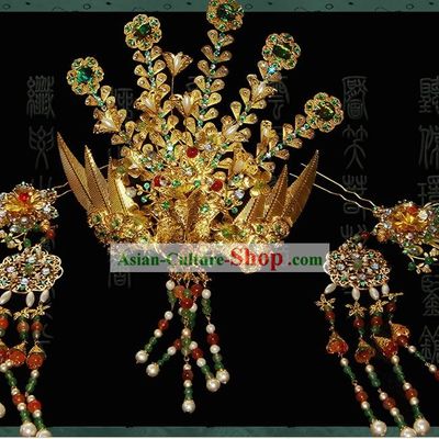 Supreme Chinese Handmade Hair Clasp for Ancient Costumes