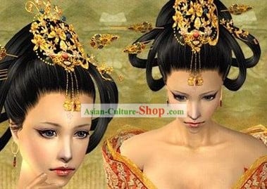 Ancient Chinese Phoenix and Butterfly Hair Accessories Set