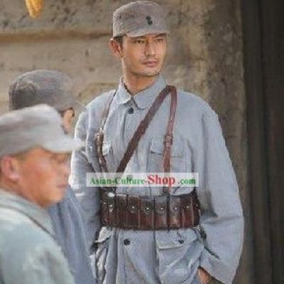 China Eighth Route Army Costumes and Hat Complete Set
