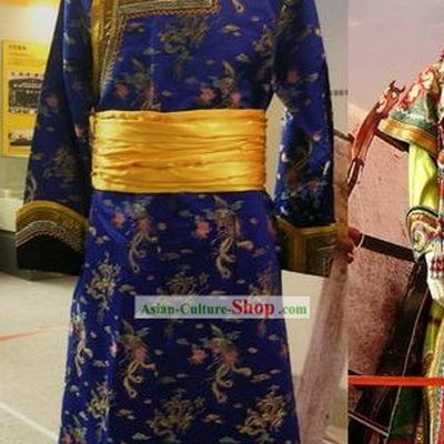China Minority Classical Clothing and Hat Complete Set