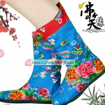 Traditional Chinese Hand Embroidery Cloth Shoes