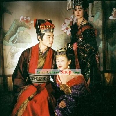 Tang Dynasty Imperial Palace Men Clothes and Hat