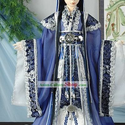 Chinese Ancient Prince Men Costumes Complete Set