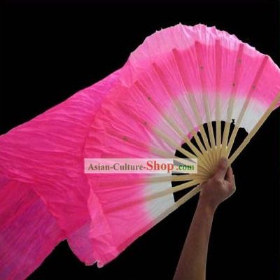 Traditional Chinese Long Silk Fan