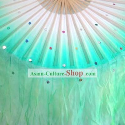 Chinese Silk Fan Streamer