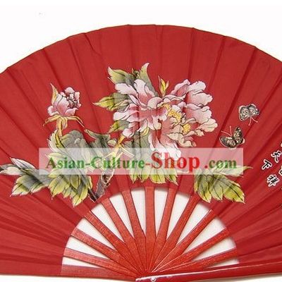 Red Mulan Fan
