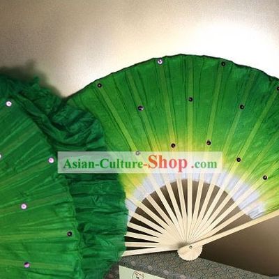 Supreme Chinese Silk Hands Fan with Sequin