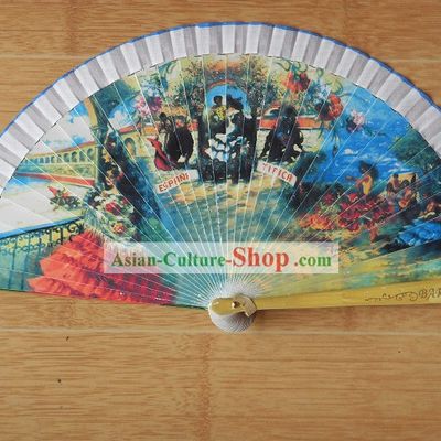 Spain Style Dance Folding Fan