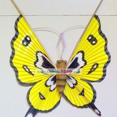 Chinese Handmade Craft Butterfly Fan