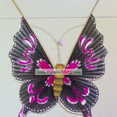 Chinese Handmade Craft Butterfly Fan