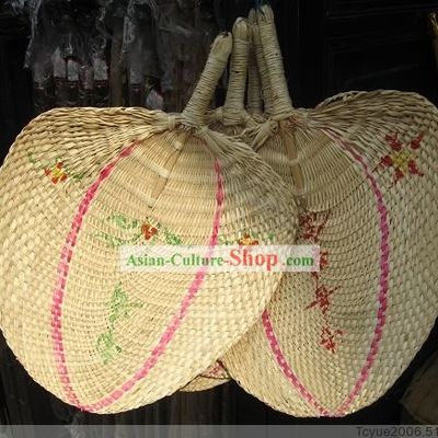 Chinese Handmade Straw Fan