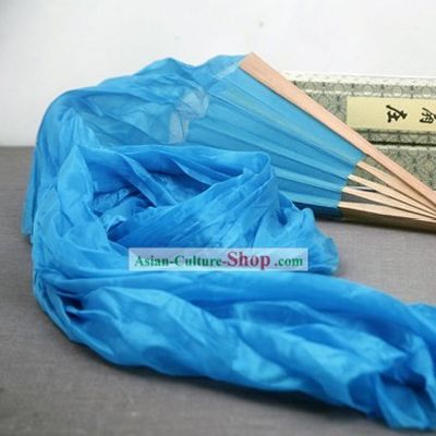 59 Inch Long Silk Dance Ribbon Fan