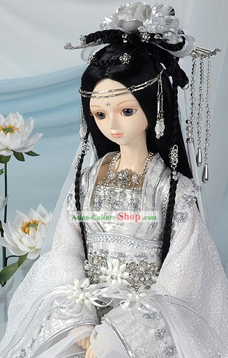 Chinese Ancient Xiao Long Nv Dragon Lady Costumes Complete Set