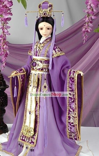 Chinese Handmade Ancient Doll Costumes or Adult Costumes