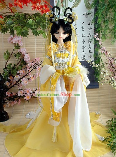Chinese Ancient Watersleeve Dance Costumes Complete Set