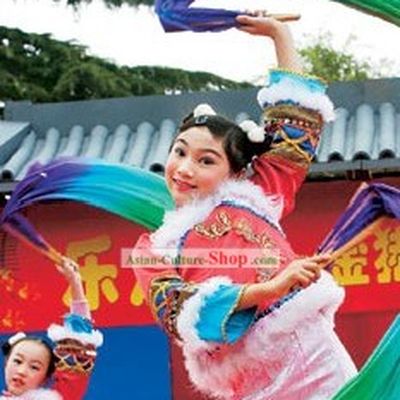 Children Ribbon Dance Costume