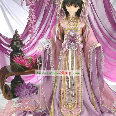 Ancient Princess Costume and Head Accessories Complete Set