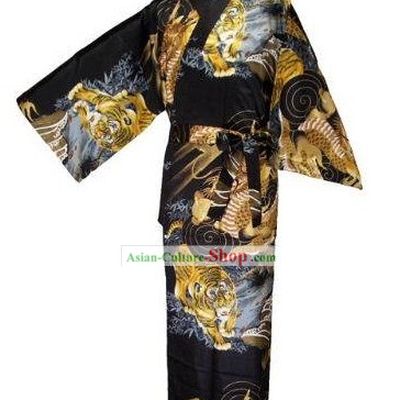Japanese Tiger Costumes Kimono for Men