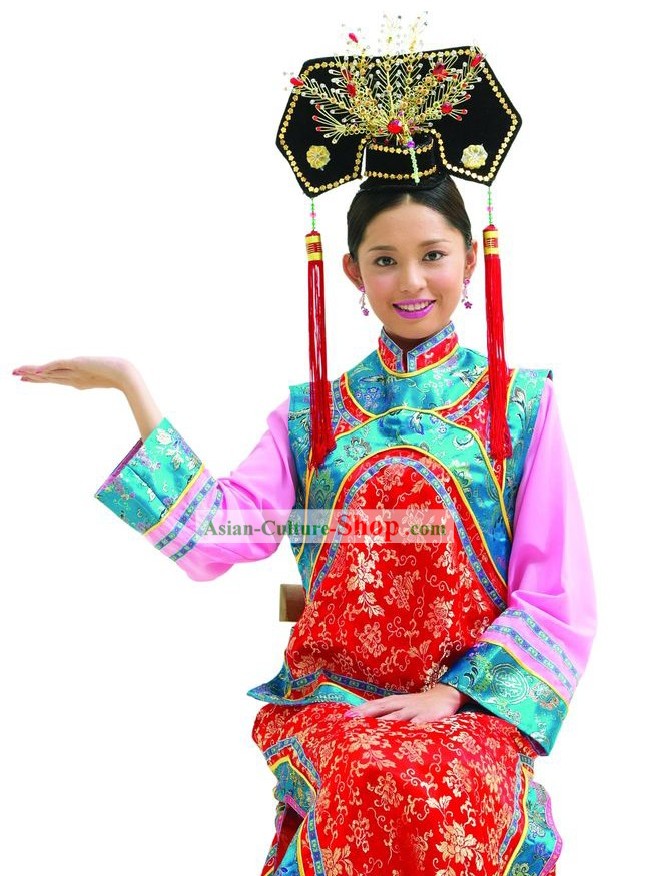 Traditional Chinese Costumes Mandarin Hat