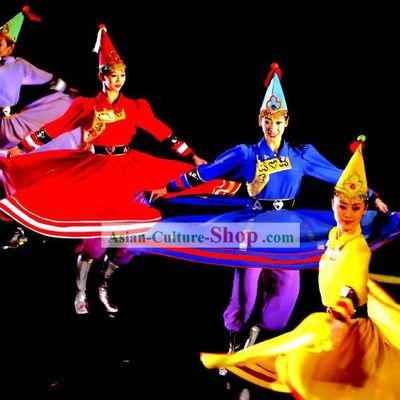 Mongolian Dance Costumes Complete Set