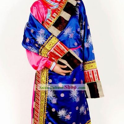 Chinese Traditional Minority Happy Celebration Dance Costumes