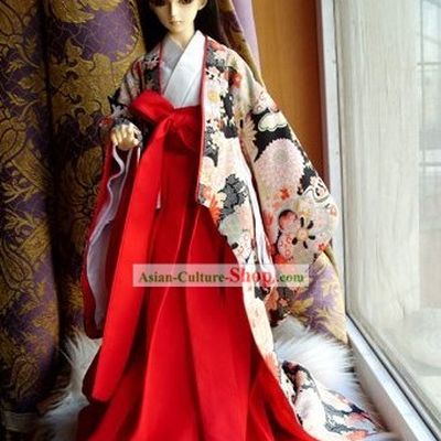 Traditional Japanese Kimono for Girls